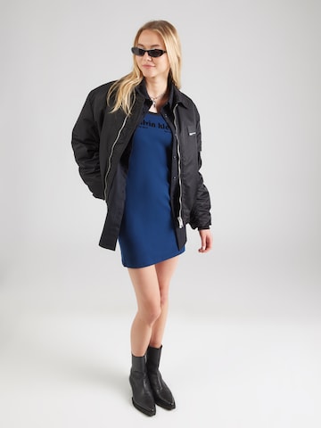 Calvin Klein Jeans Jurk in Blauw