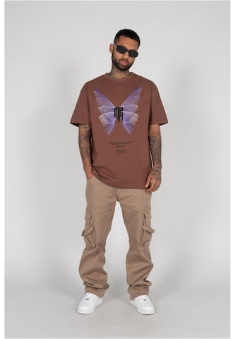 MJ Gonzales Shirt 'Metamorphose V.6' in Bruin