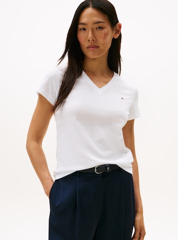 TOMMY HILFIGER T-Shirt in Weiß: Vorderseite