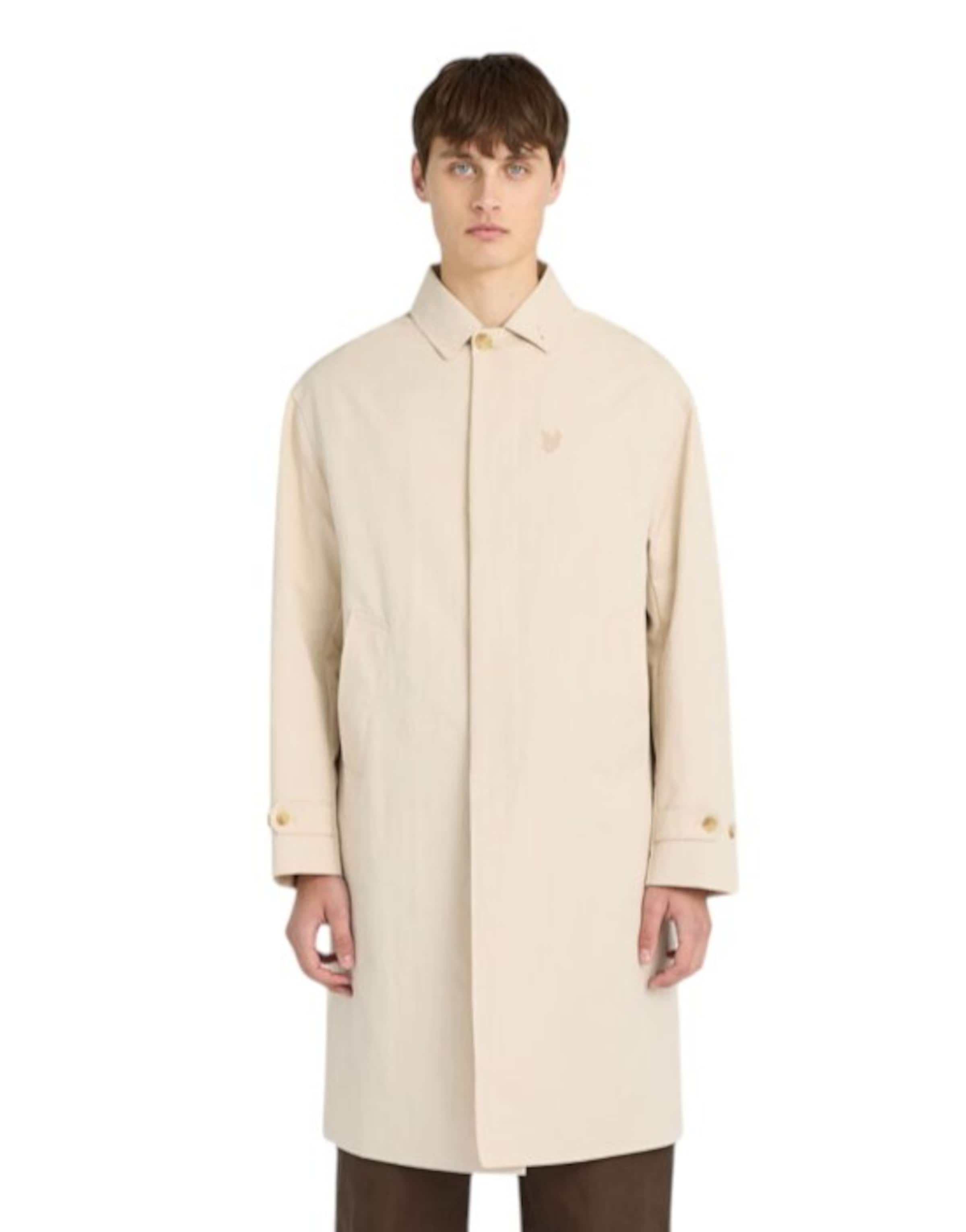 Lyle & Scott Tussenjas in Beige: voorkant