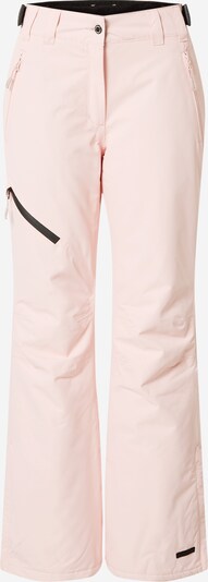 ICEPEAK Workout Pants 'CURLEW' in Pastel pink / Black, Item view
