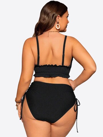 Magicshe Bralette Bikini in Black