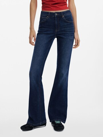 Desigual Flared Jeans in Blue: front