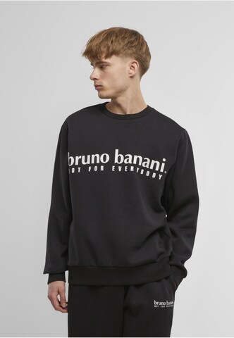 Bruno Banani Sweatshirt in Schwarz