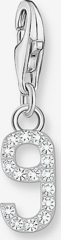 Thomas Sabo Pendant 'Zahl 9' in Silver: front