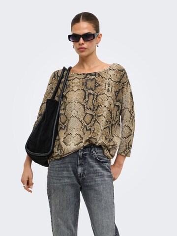 T-shirt 'ONLElcos' ONLY en beige : devant