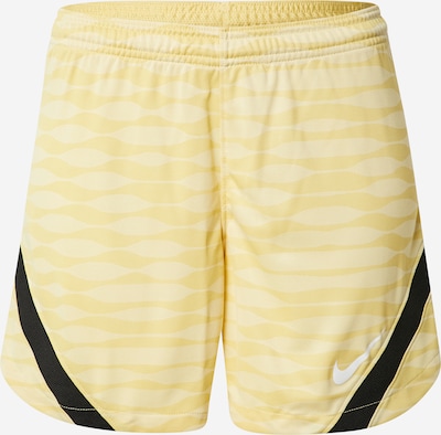 NIKE Workout Pants in Yellow / Light yellow / Black, Item view