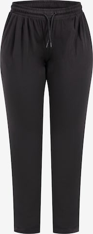 Pantalon Smilodox en noir : devant