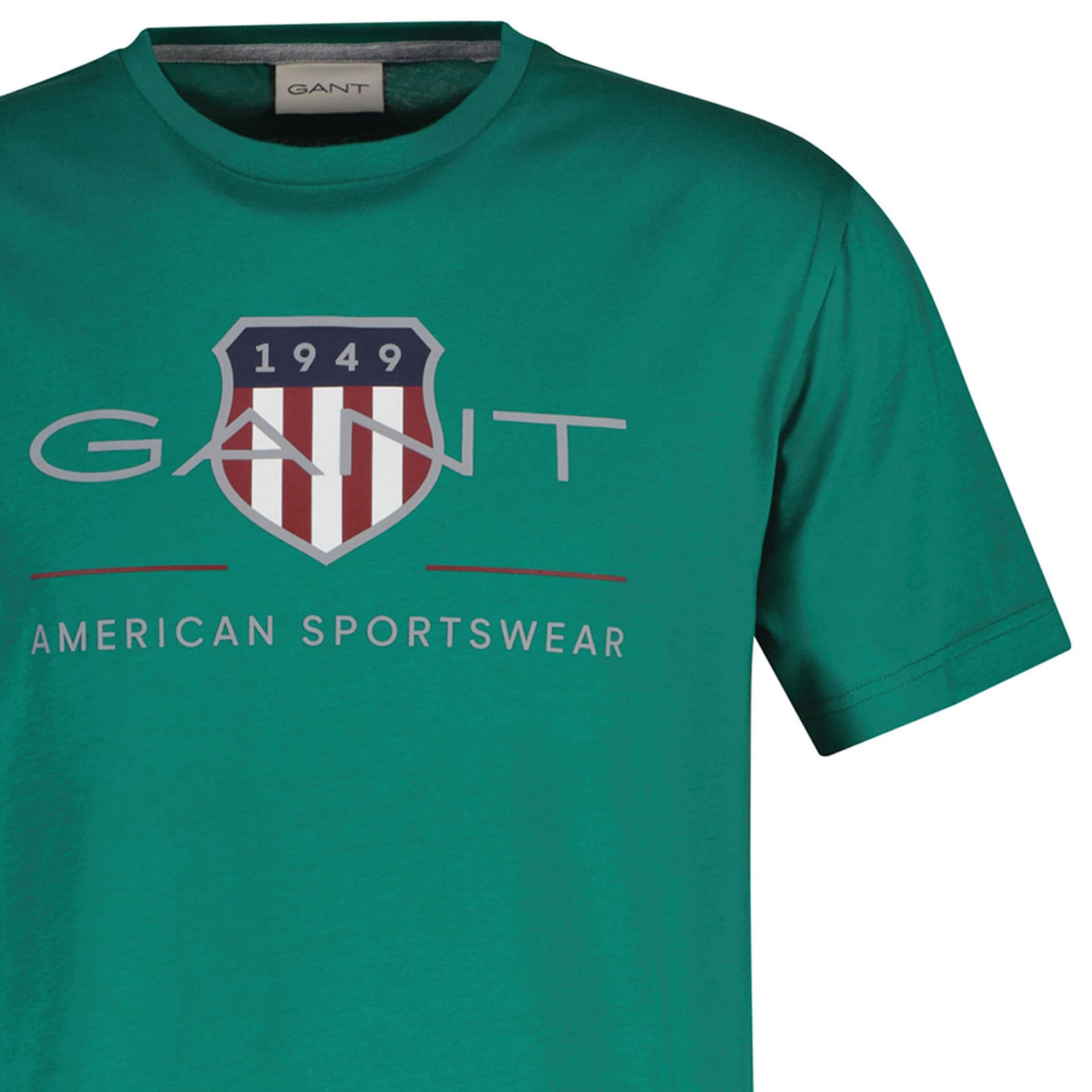GANT Shirt in Groen