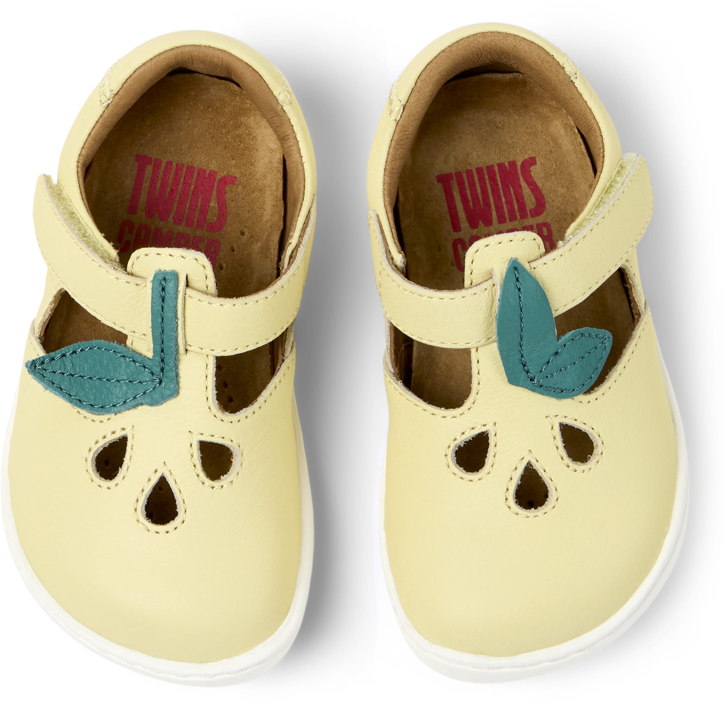 CAMPER Ballerinas 'Peu Cami Twins' in Gelb