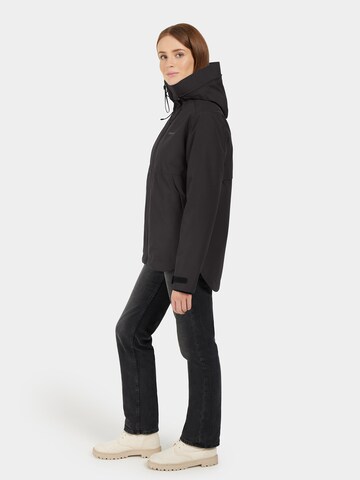 Didriksons Outdoorjacke (GRS) in Schwarz