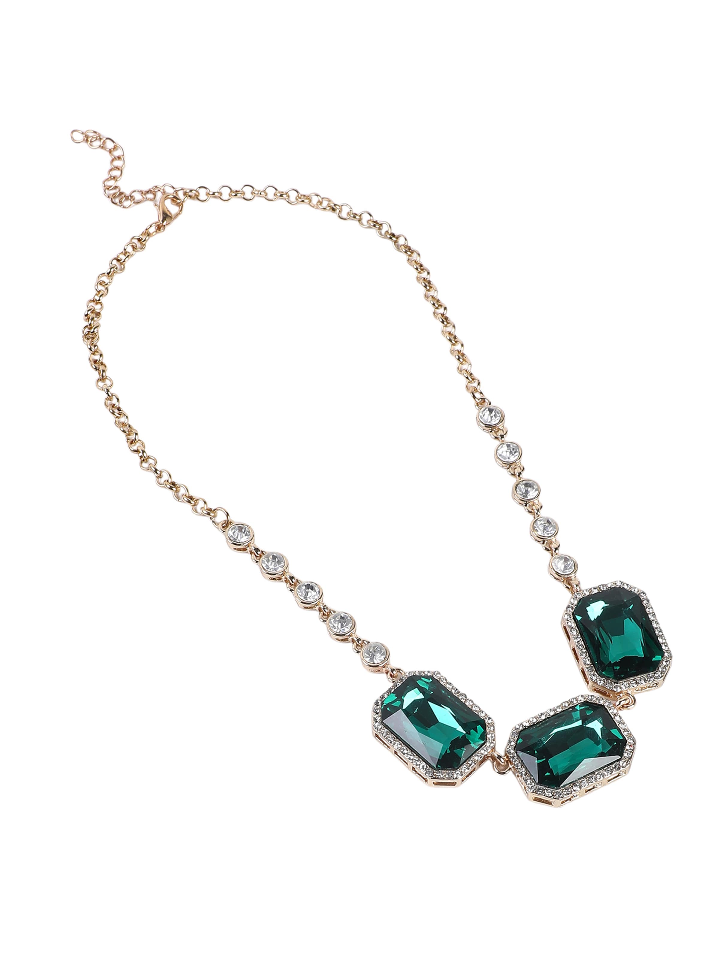 SOHI Kette 'Sparrow' in Gold: Vorderseite