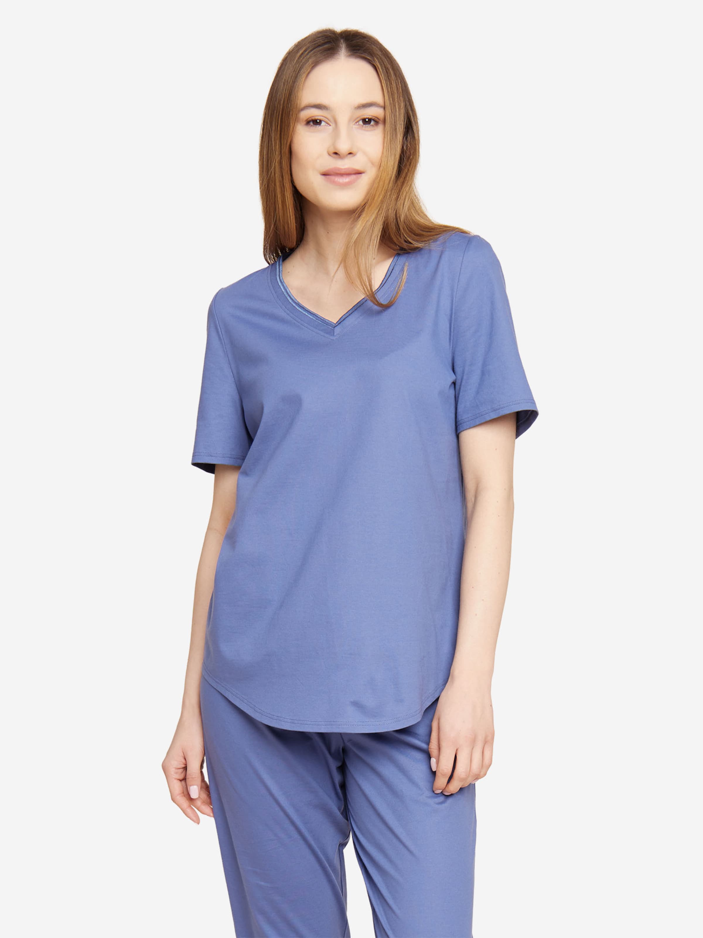 Chemise de nuit ' Basic ' Rösch en bleu