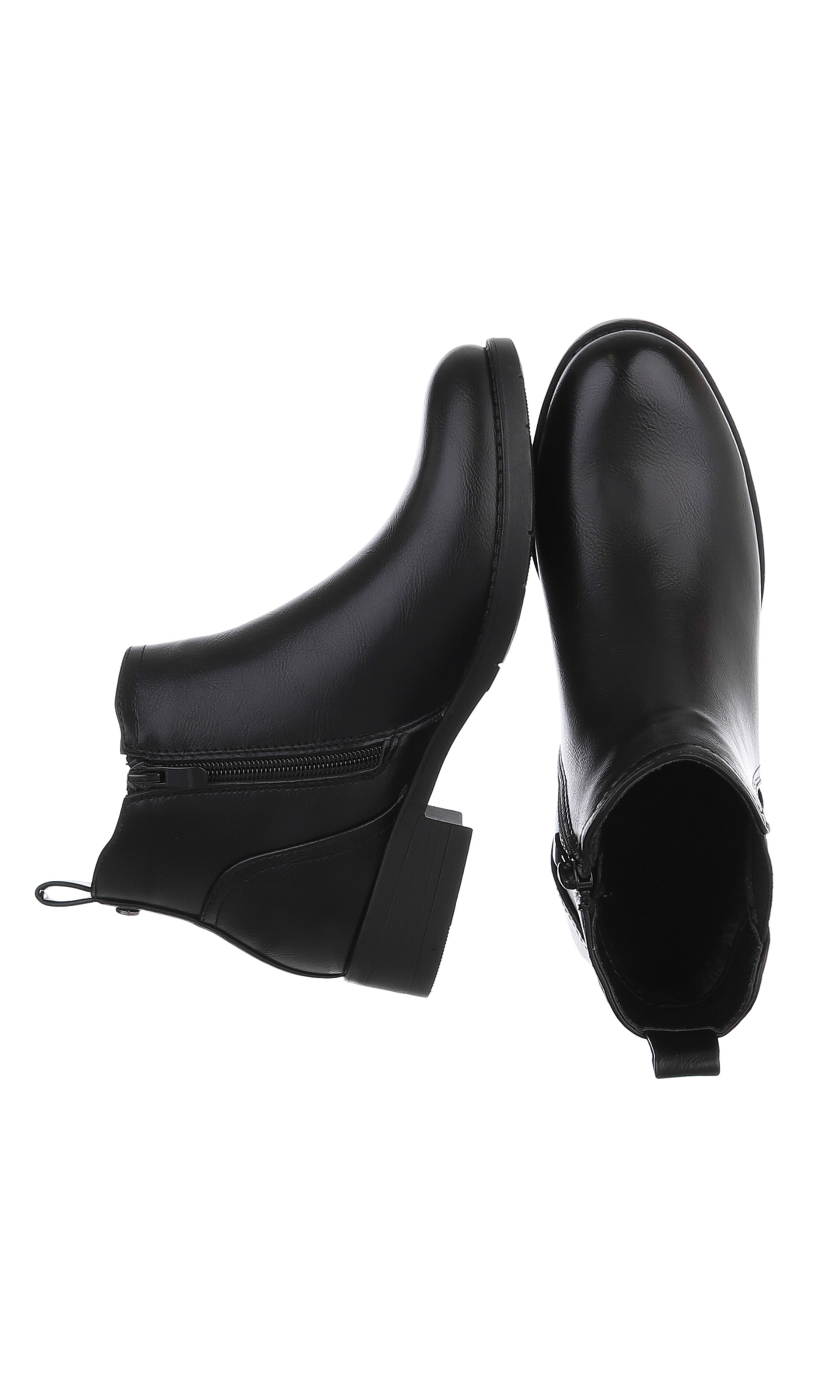 Ital-Design Ankle Boots in Black