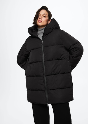 MANGO Zimska jakna 'Tokyo' | črna barva