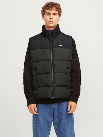 Gilet di JJ Rebel in verde: frontale