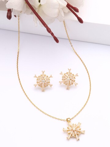Parure de bijoux 'Corneliaa' AVANT-GARDE PARIS en or