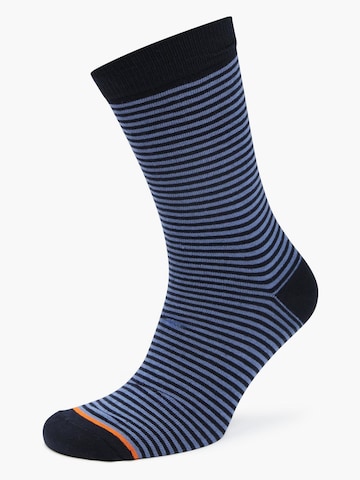 Suitable Socks in Blue: front