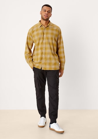 Coupe slim Chemise s.Oliver en jaune
