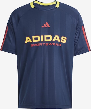 ADIDAS SPORTSWEAR Функциональная футболка 'Tiro' в Синий: спереди