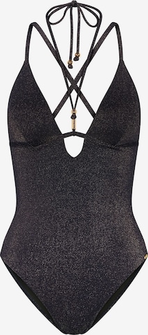 TRIUMPH Badeanzug ' Red Label Summer Sunset ' in Schwarz: Vorderseite