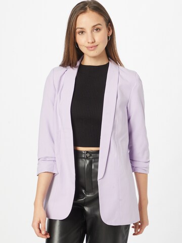 PIECES - Blazer 'BOSELLA' em roxo: frente