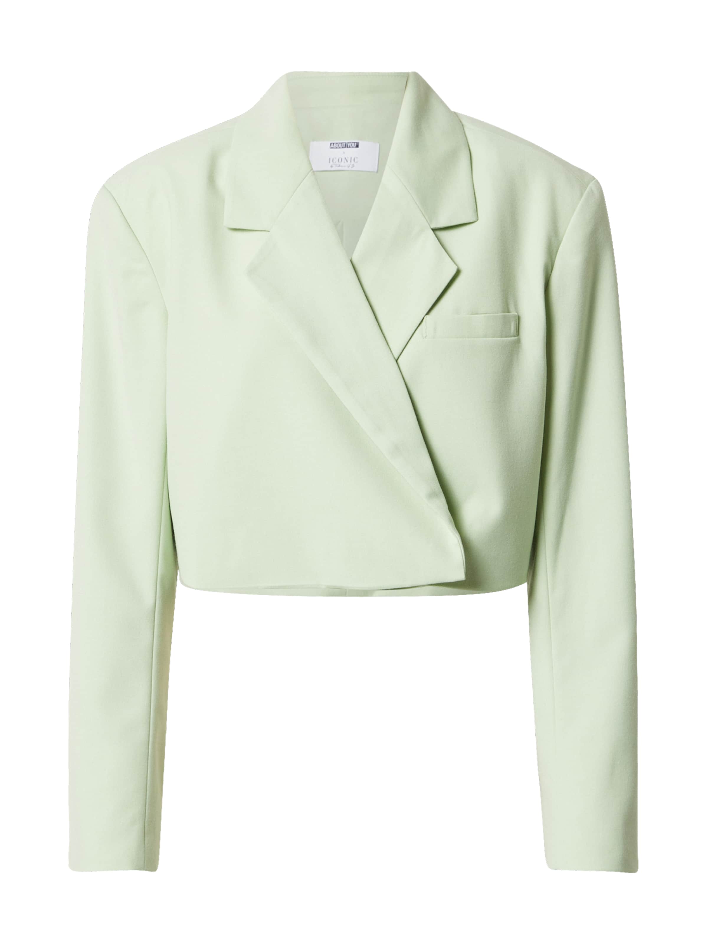 ABOUT YOU x Iconic by Tatiana Kucharova Μπλέιζερ 'Carola' σε πράσινο: μπροστά