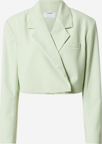 ABOUT YOU x Iconic by Tatiana Kucharova Blazer 'Carola' in Green: front