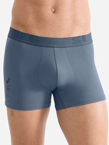 SLOGGI Boxershorts 'SLG Base Soft' in Blauw