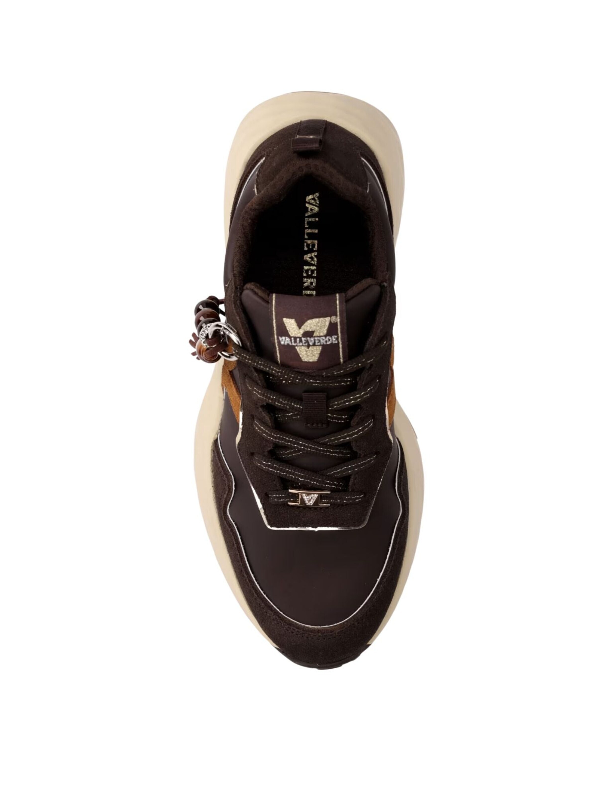 Sneaker bassa 'Valleverde Sneakers Nera' di Valleverde in marrone