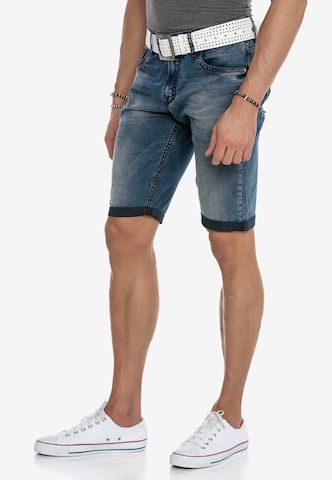 CIPO & BAXX Regular Jeans in Blauw