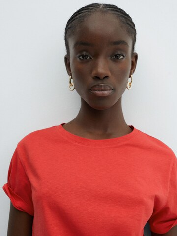 MANGO Shirt 'CHALACA' in Rood