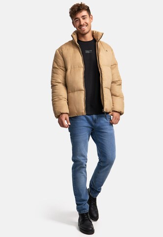 Veste d’hiver INDICODE JEANS en beige