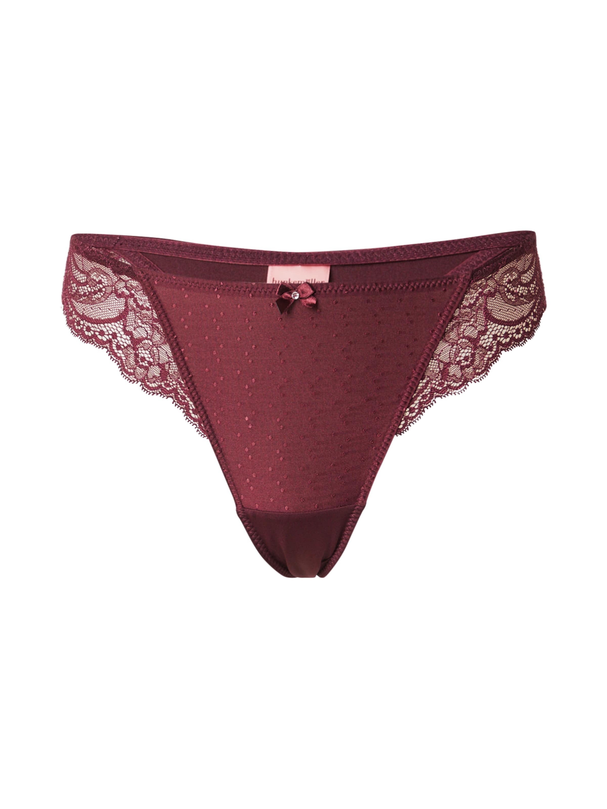 Hunkemöller String in Rot: Vorderseite
