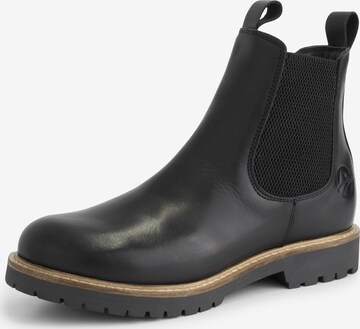 Travelin Chelsea Boots 'Randers ' in Black: front