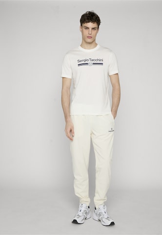 Sergio Tacchini - Camiseta 'Marchio' en blanco