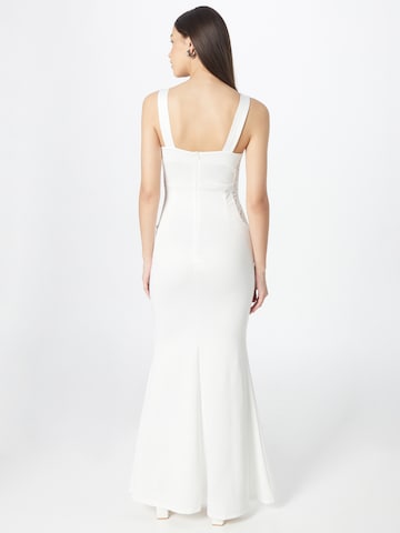 Robe de soirée 'TAYLOR' WAL G. en blanc