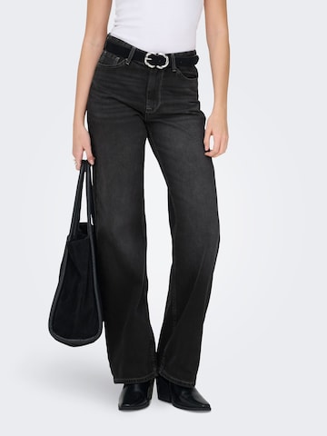 Wide leg Jeans 'ONLMaddie' di ONLY in nero: frontale