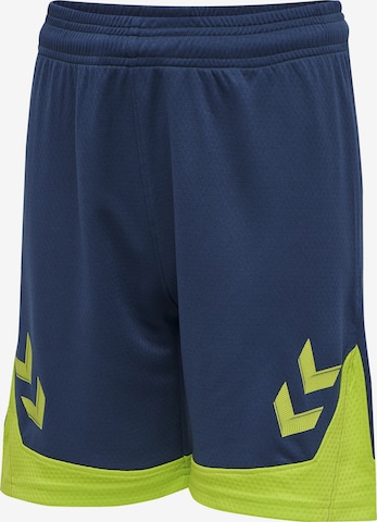 Hummel Regular Sportshorts in Blau