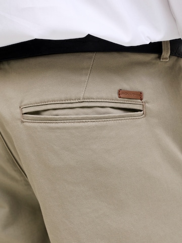 Coupe slim Pantalon chino 'JJIMarco JJBowie' JACK & JONES en vert