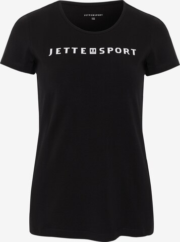 Jette Sport T-Shirt in Schwarz: predná strana