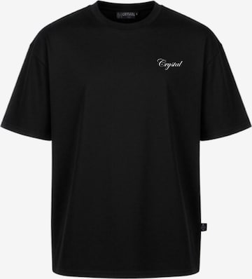 Crystal Paris Shirt 'Laville' in Zwart: voorkant