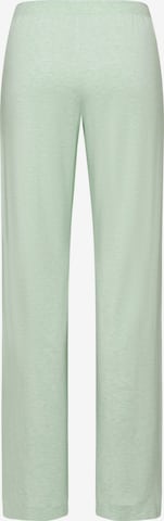 Hanro Pajama Pants ' Natural Elegance ' in Green