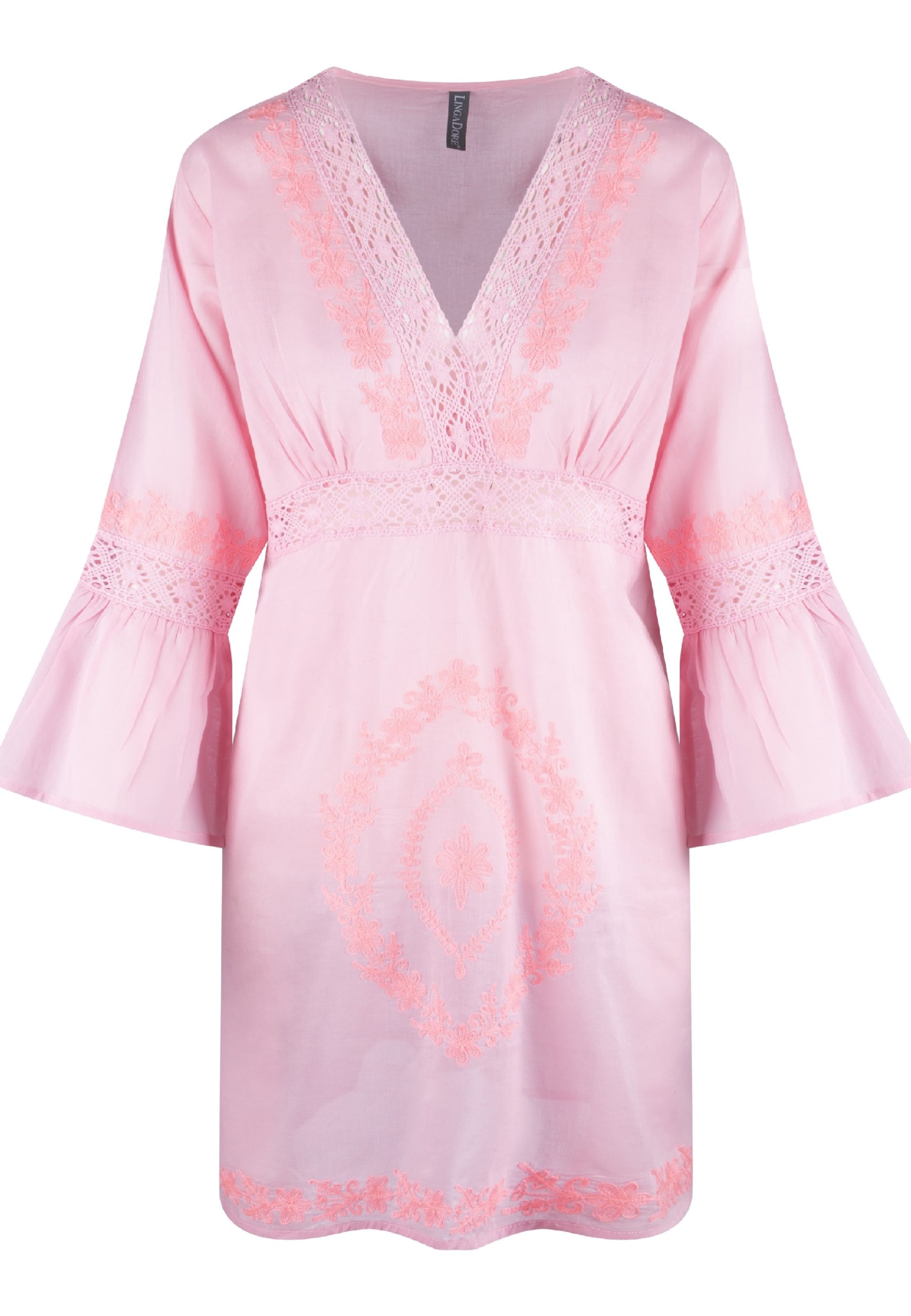 Tunica di LingaDore in rosa: frontale