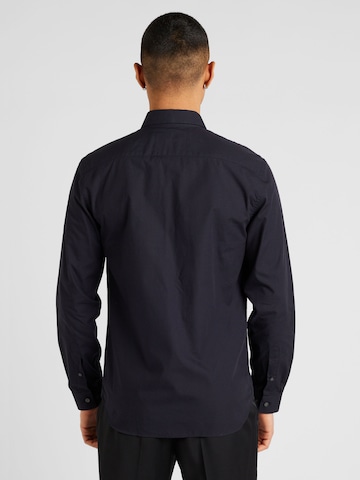 LACOSTE - Ajuste regular Camisa en azul