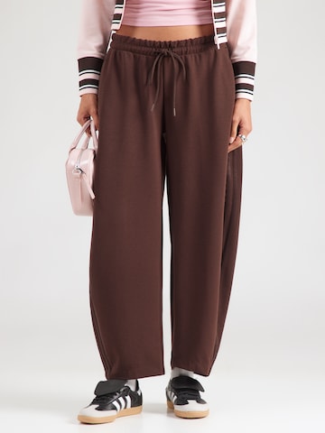Barrel Pantalon ADIDAS ORIGINALS en marron : devant