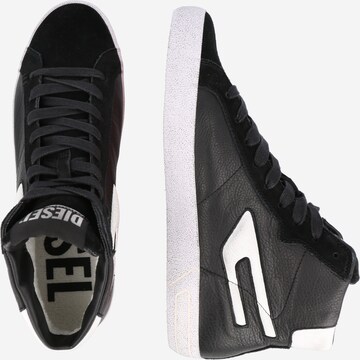 DIESEL Sneakers hoog 'Leroji' in Zwart