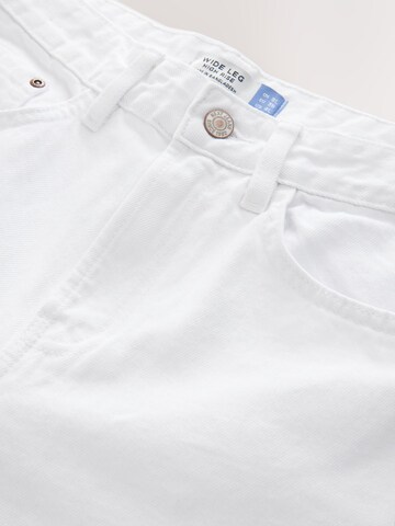 Next Wide leg Jeans in Wit