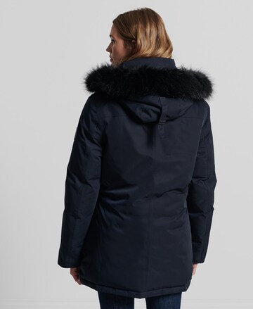 Parka d’hiver 'Everest' Superdry en bleu