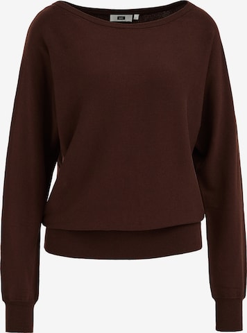 WE Fashion Neulepaita värissä ruskea: etupuoli